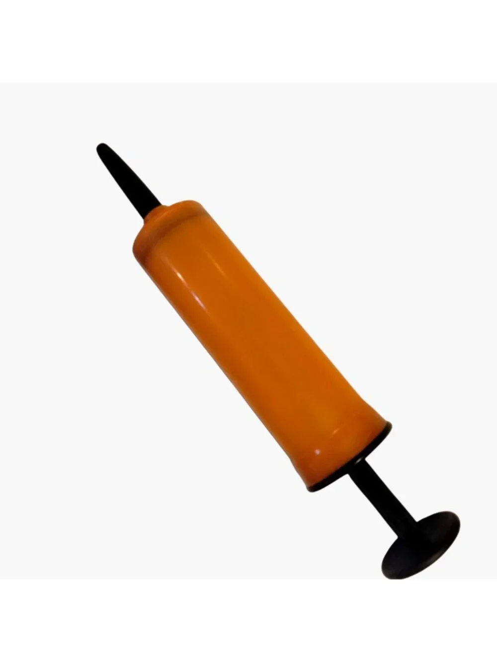 Manual Balloon Inflator Hand Pump Party Decoration Tool Orange Black